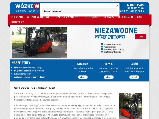MAG-SERWIS Wózki Widłowe