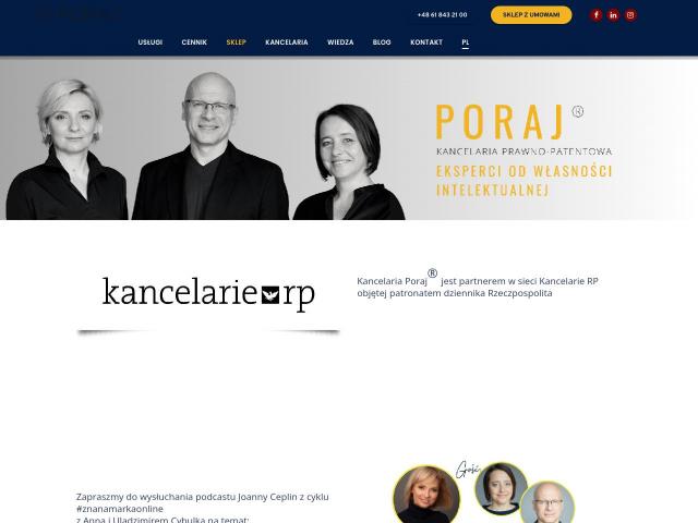 PORAJ - Kancelaria Prawno-Patentowa