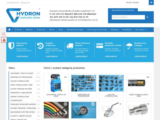HYDRON hydraulika siłowa Mariusz Sząszor
