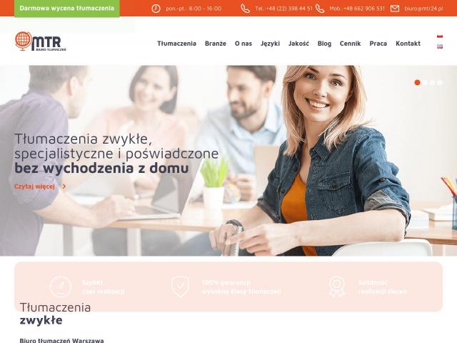 Biuro Tłumaczeń MTR