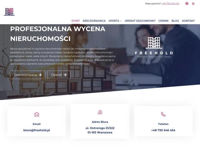 FREEHOLD Martyna Owczarczyk- Dęga