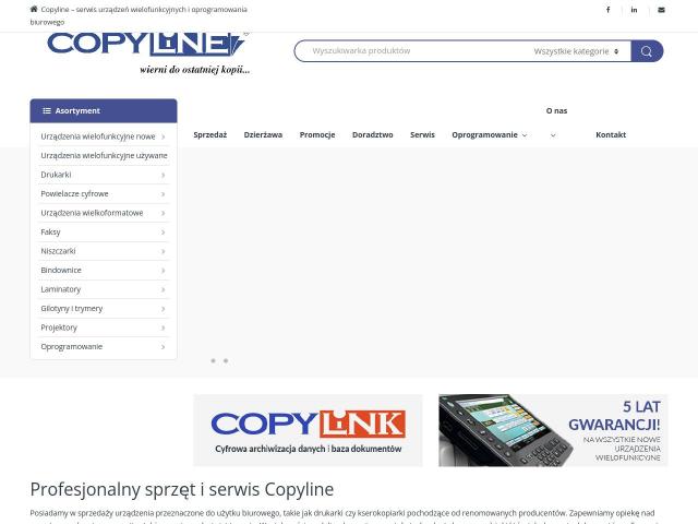 Copyline. Kserokopiarki, drukarki