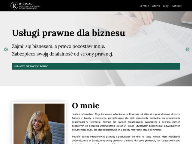R-legal Kancelaria Adwokacka Katarzyna Rodacka